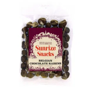 Sunrize Snacks - Belgian Chocolate Peanuts (12x150g)